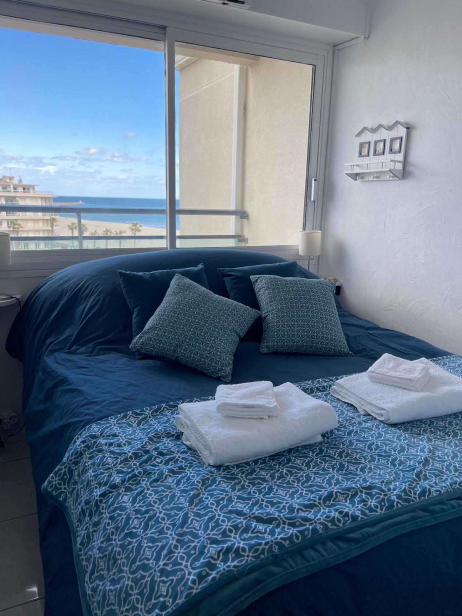 T2 Vue Mer Canet Plage - Le Petit Paradis Εξωτερικό φωτογραφία